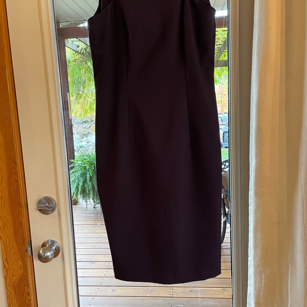 Elegant purple dress